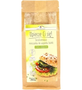 Mieszanka b/g do wypieku bułek BETA-GLUKAN 350g Pięć Przemian