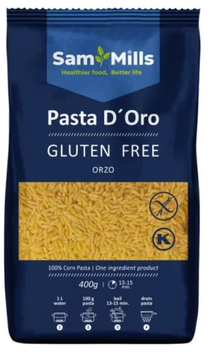 Makaron Orzo (Ryżyk) bezglutenowy 500g Sam Mills