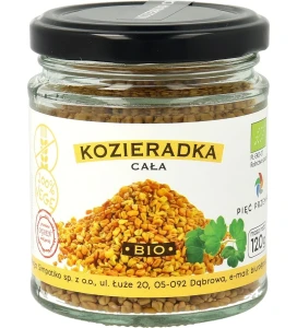 Kozieradka BIO bezglutenowa 120g Pięć Przemian
