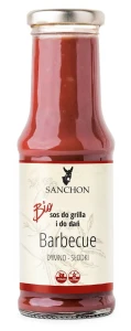 Sos BBQ do grilla i dań bezglutenowy 210ml BIO Sanchon