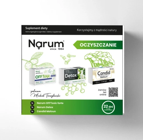 Narum Zestaw Oczyszczanie Kompleks - OffToxic Detox Candid Matsun