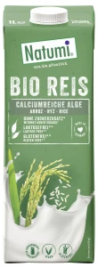 Napój ryżowy z algami bez cukru bezglutenowy BIO 1l