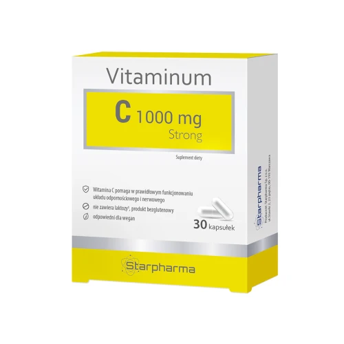 Witamina C 1000 Strong 30 kaps Stapharma