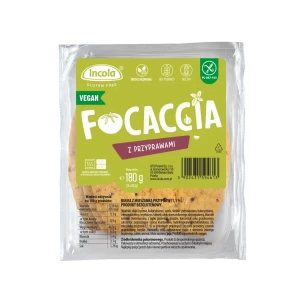 Bułki FOCACCIA bezglutenowe z przyprawami 3szt 180g INCOLA