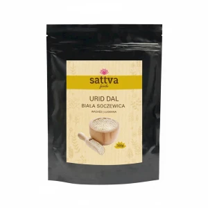 Soczewica BIAŁA Luskana Urid Dal 500g Sattva