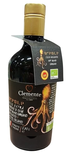 Oliwa z oliwek Extra Virgin Dauno Gargano z Apulii DOP BIO 500ml Clemente