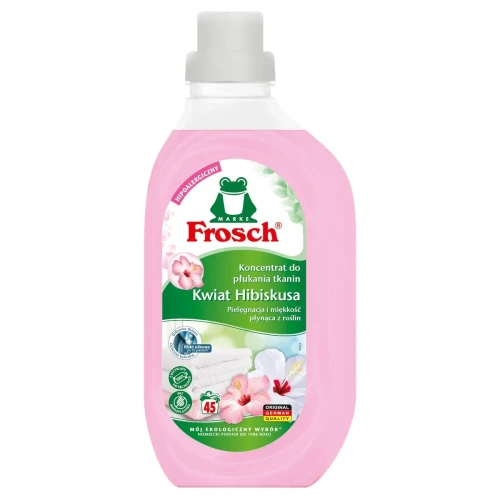 Koncentrat płyn do płukania tkanin 900ml Kwiat Hibiskusa Frosch