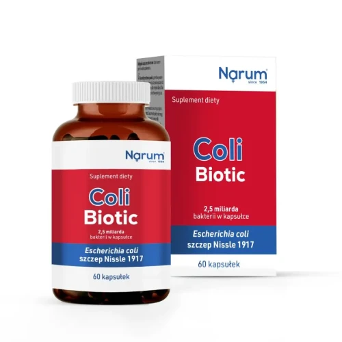 Probiotyk Coli Biotic 60 kapsułek Narum