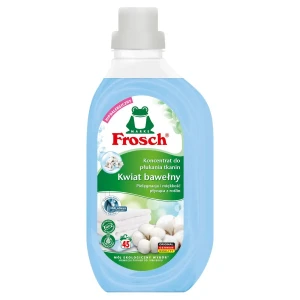 Koncentrat płyn do płukania tkanin Kwiat Bawełny 900 ml Frosch 