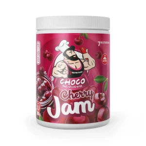 JAM Cherry Big Pack 1kg dżem wiśniowy bez dodatku cukru z erytrolem 7Nutrition 