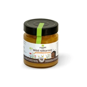 Miód nektarowy wielokwiatowy BIO Juchowo Farm 230g