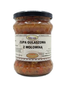 Zupa Gulaszowa z wołowiną 500ml Tłusty Indyk