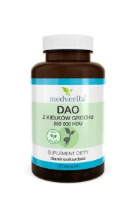 Medverita DAO z kiełków grochu 120 kaps