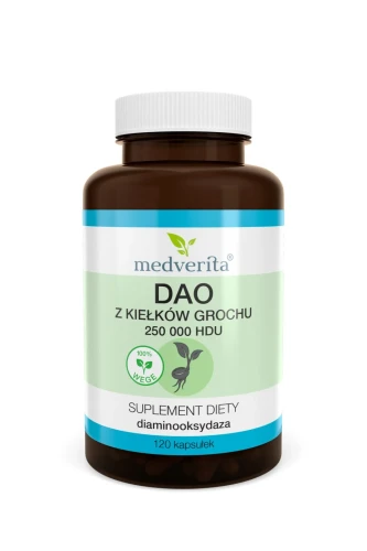 Medverita DAO z kiełków grochu 120 kaps
