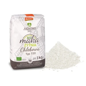 Mąka żytnia chlebowa 720 Demeter BIO 1kg JUCHOWO Farm