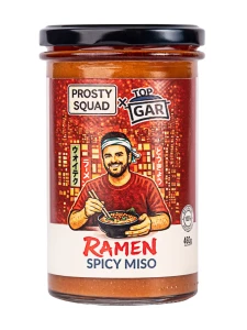 Ramen Spicy Miso w słoiku 460g Prosty Squad