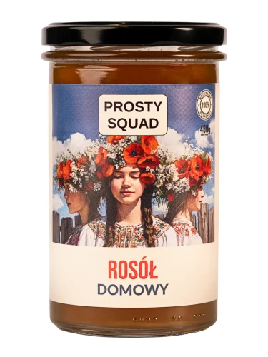 Rosół Domowy w słoiku 460g Prosty Squad