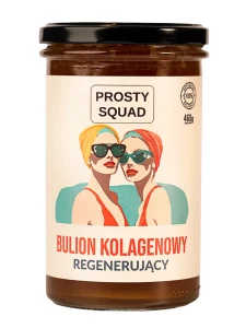 Bulion Kolagenowy Regenerujący w słoiku 460g Prosty Squad