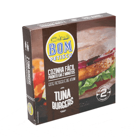 Burger z tuńczyka 150g (2x75g) Bom Petisco