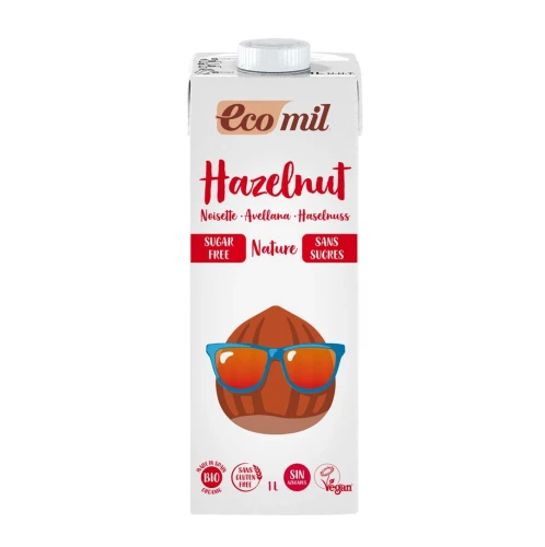 Napój z orzechów laskowych bezglutenowy BIO 1 l ECOMIL