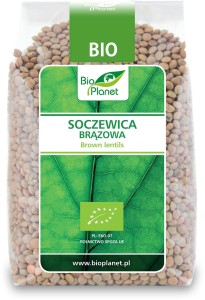 Soczewica brązowa BIO 500g