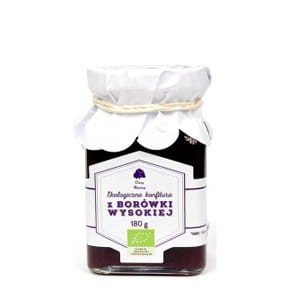 Konfitura z borówki BIO 180g