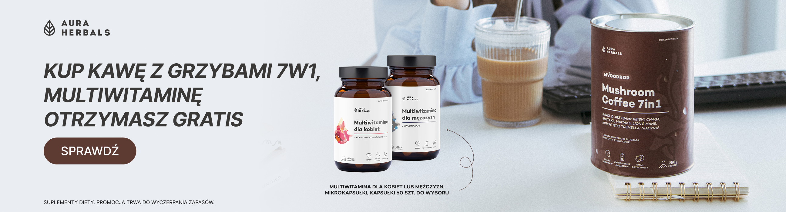 Aura Herbals Kawa Grzybowa