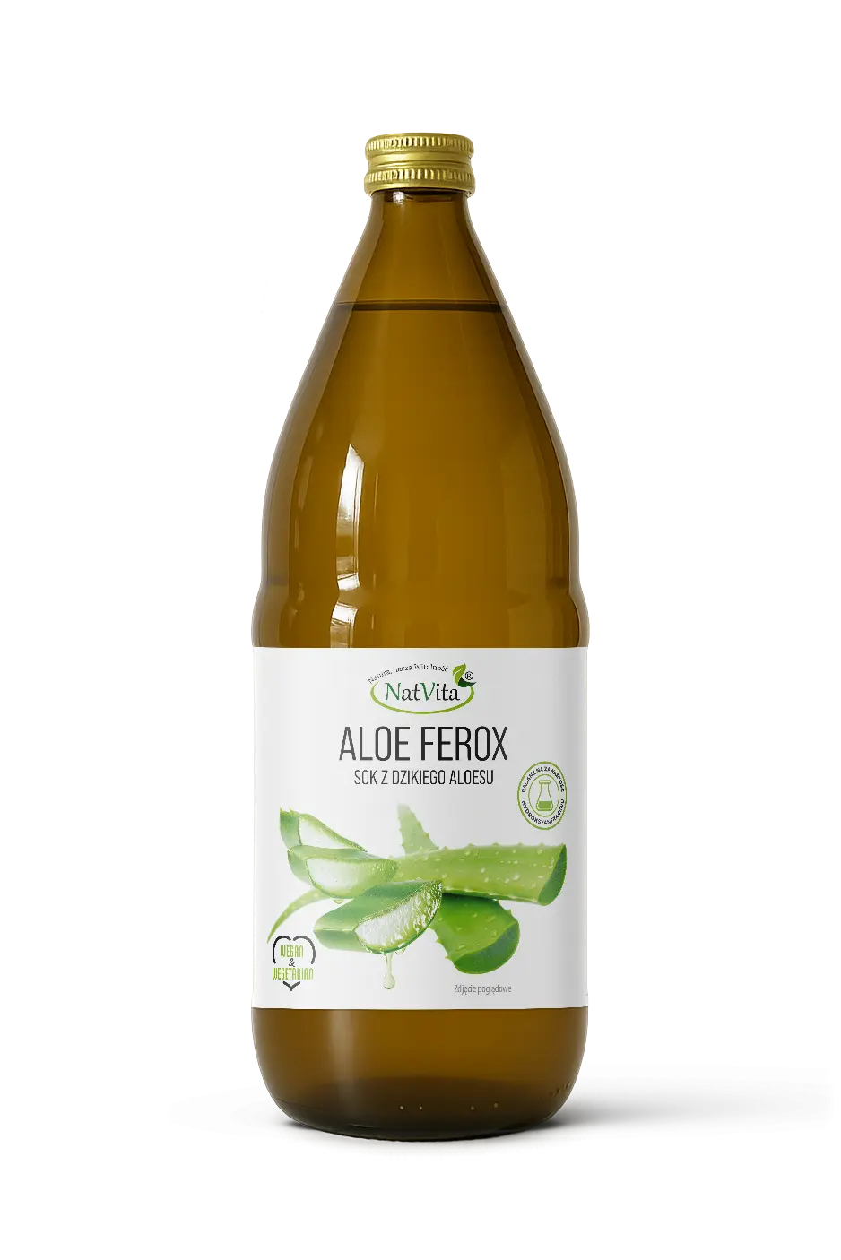 Sok z dzikiego aloesu ALOE FEROX uzbrojony 1L | Soki Witalne - Kup teraz! |  E-superfood.pl